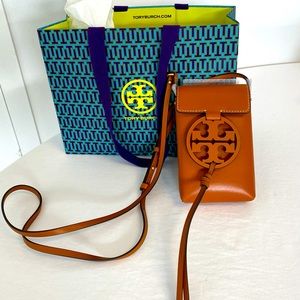Tory Burch Miller Phone Crossbody. New, never used or worn. Dust bag included.